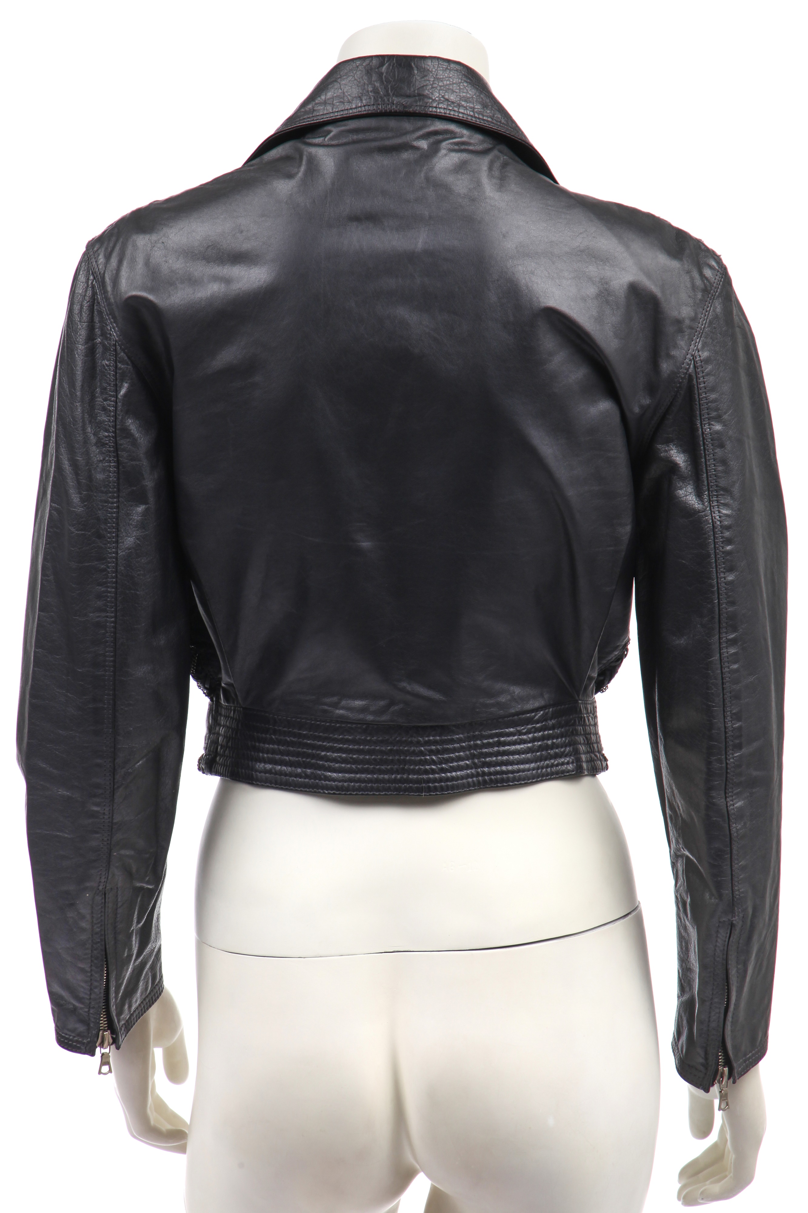 Lot 131 - A Gianni Versace leather jacket, early 1990s,