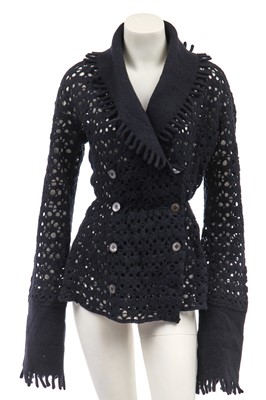 Lot 132 - An Azzedine Alaïa double-breasted jacket, 1990s