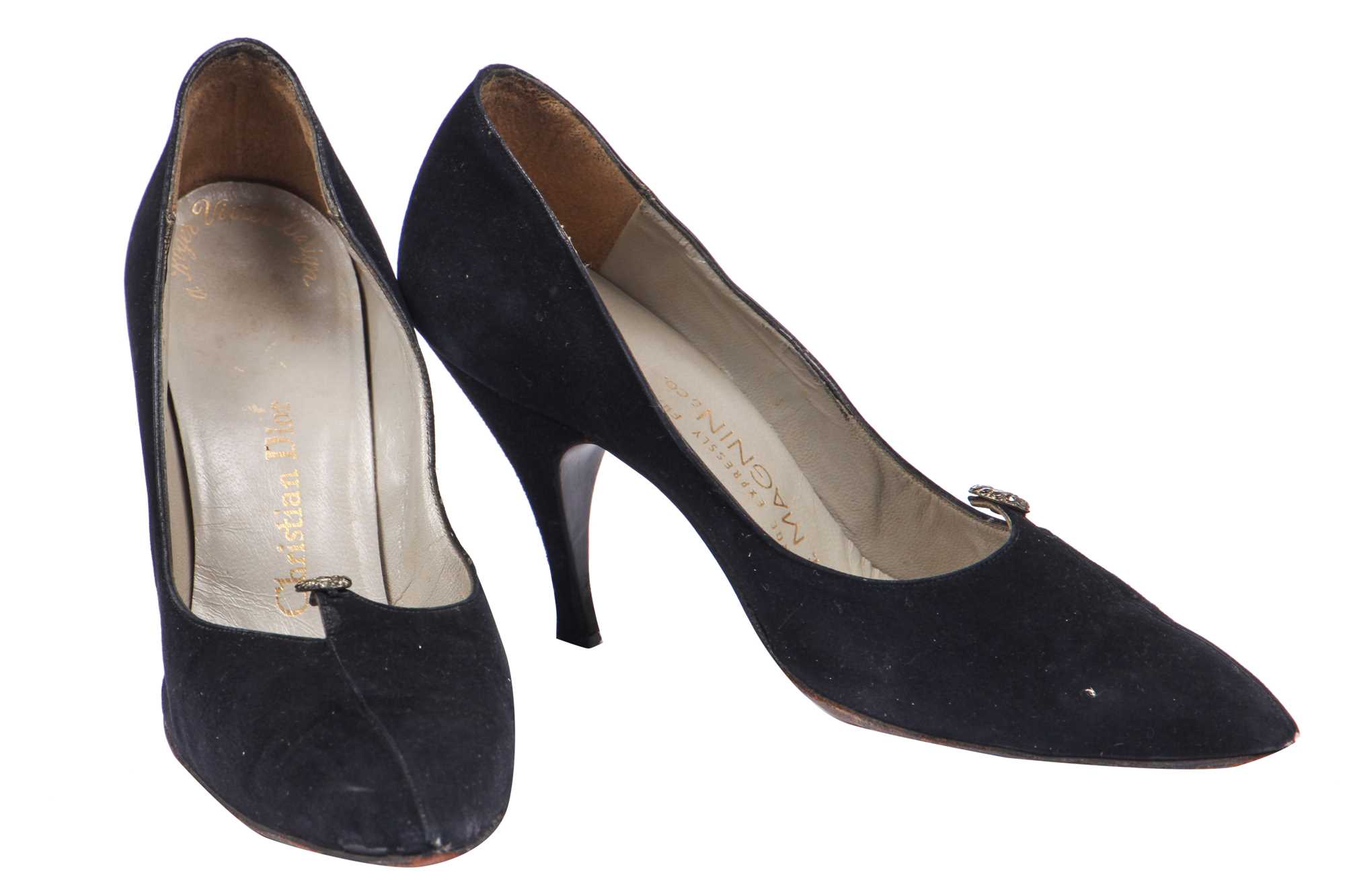 Lot 342 - A Pair Of Christian Dior By Roger Vivier