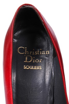 Lot 214 - A group of Christian Dior shoes, mainly 1980s