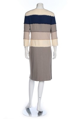 Lot 13 - A Chanel wool suit, 2000, labelled and size 40,...