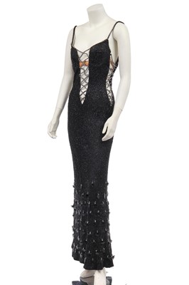 Lot 343 - Two of Shan Kaye's Douglas Darnell beaded stage ensembles, 1967