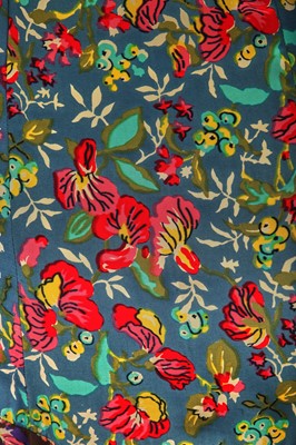 Lot 281 - An Alice Pollock printed marocain dress, 1970s