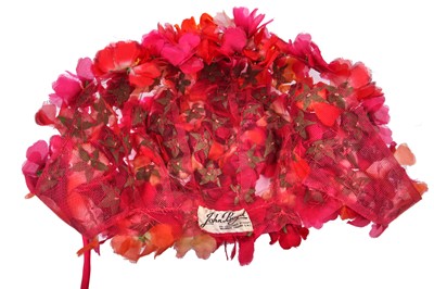 Lot 348 - A John Boyd flower bonnet, circa 1964