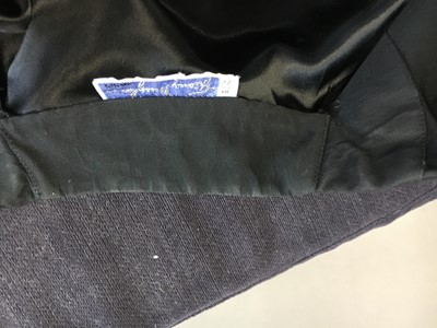 Lot 141 - A Thierry Mugler black silk crepe cocktail dress, probably Autumn-Winter, 1986-87