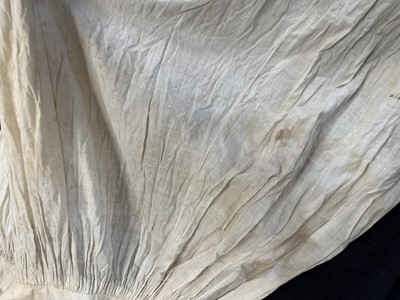 Lot 520 - A sprigged muslin dress, 1805-10