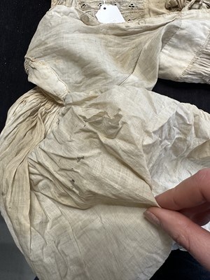 Lot 520 - A sprigged muslin dress, 1805-10