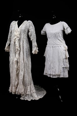 Lot 518 - A group of lingerie and whitework garments, 1830s-1920s