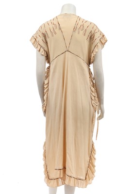 Lot 293 - A Janice Wainwright embroidered dress and top, 1970s