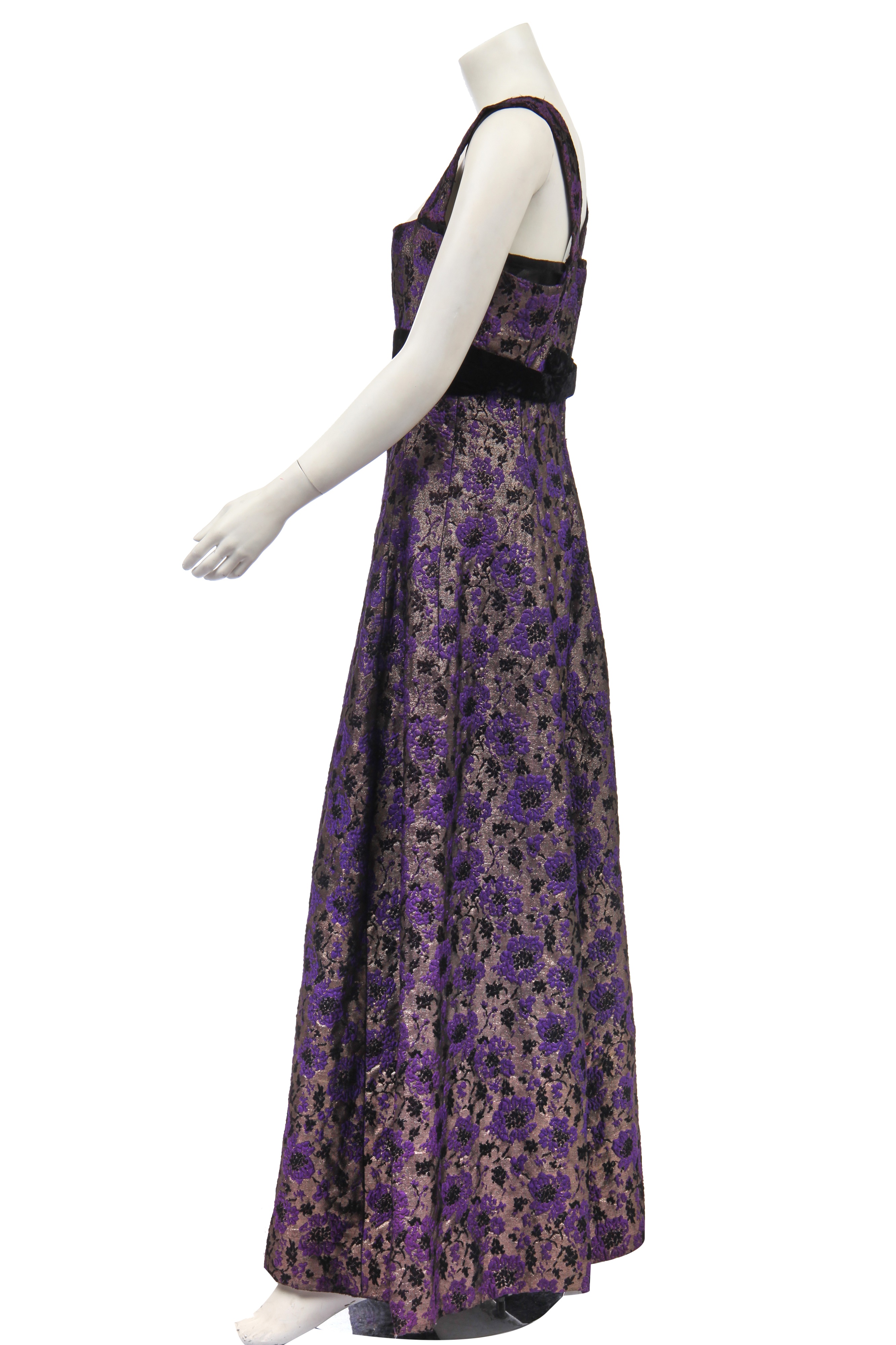 Lot 353 - A Christian Dior brocatelle evening dress,