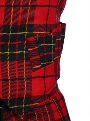 Lot 402 - A Jean-Paul Gaultier unisex tartan kilt ensemble, circa 1989