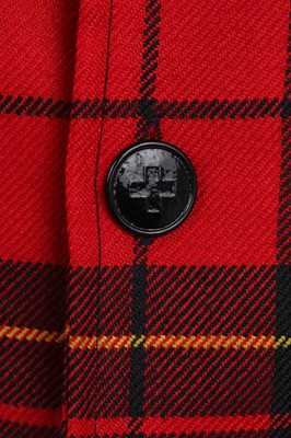 Lot 402 - A Jean-Paul Gaultier unisex tartan kilt ensemble, circa 1989