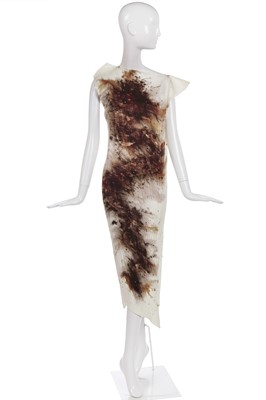 Lot 535 - An Issey Miyake/Cai Guo-Qiang Guest Artists Series 4 'Gunpowder Dragon or Rainbow Serpent' dress, 1998