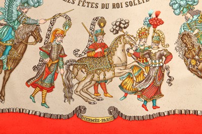 Lot 47 - Three Hermès printed silk scarves, various dates
