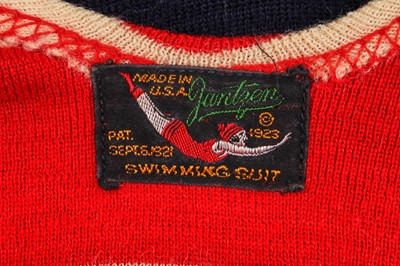 Lot 436 - A Jantzen knitted wool swimsuit, circa 1931