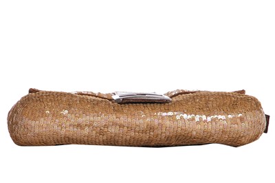 Lot 189 - A Fendi iridescent sequinned Baguette, late 1990s-early 2000s