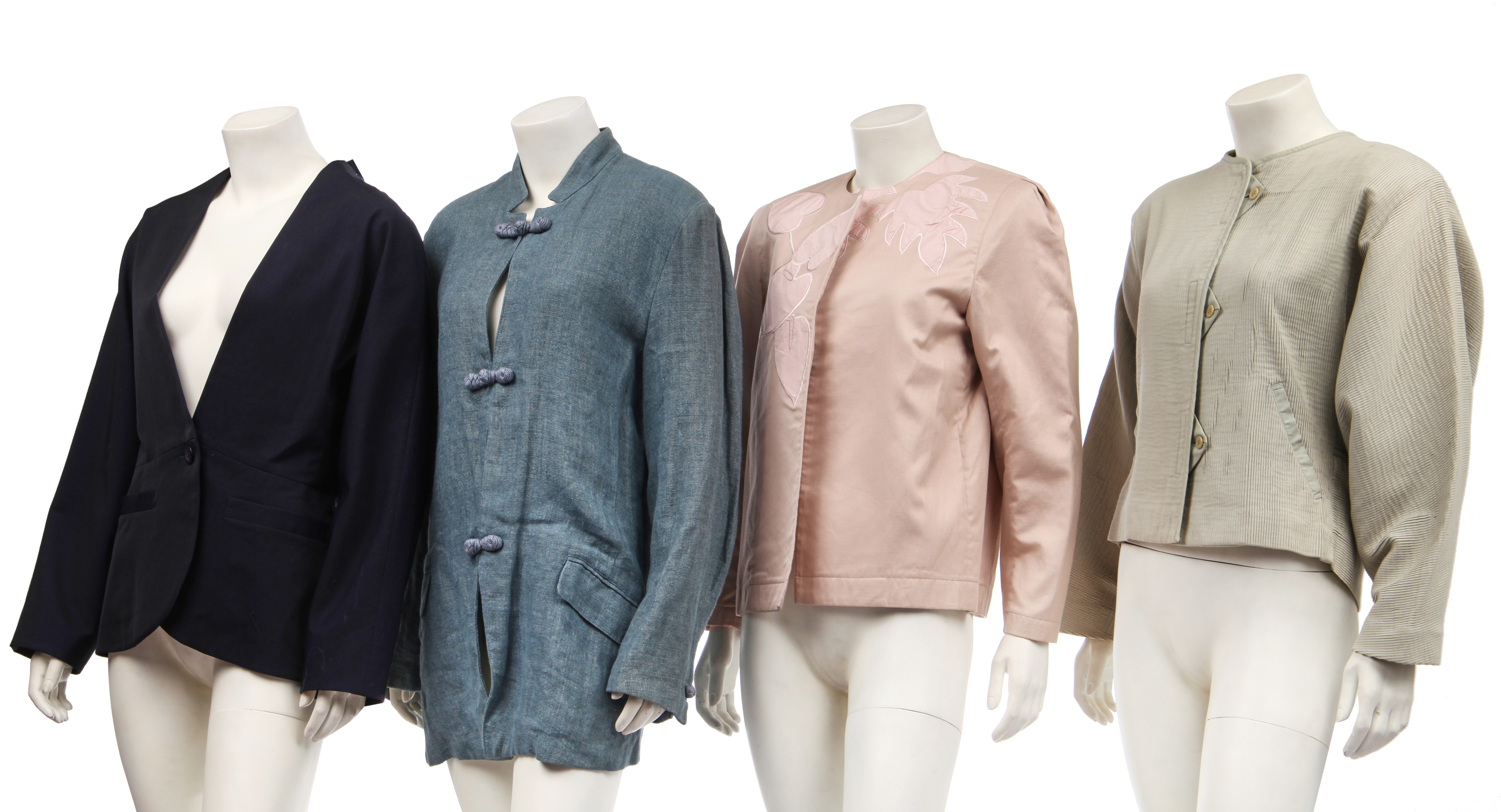 Lot 84 - A group of Issey Miyake tops and jackets,