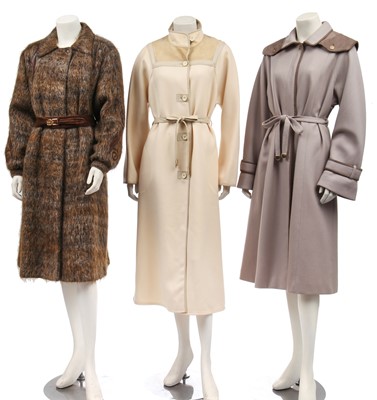 Lot 298 - A group of Baccarat coats and suits, 1970s