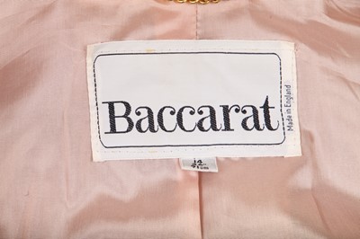 Lot 298 - A group of Baccarat coats and suits, 1970s