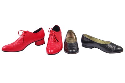 Lot 78 - Three pairs of Comme des Garçons shoes, 1990s-modern