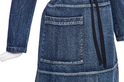 Lot 518 - A Martin Margiela denim wrap dress/coat, Spring-Summer 2002