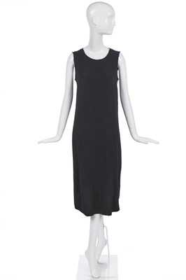 Lot 508 - A Martin Margiela black crêpe dress, probably late 1990s-early 2000s