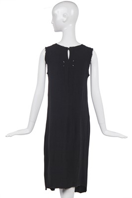 Lot 508 - A Martin Margiela black crêpe dress, probably late 1990s-early 2000s
