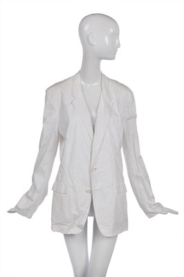 Lot 525 - A men's Martin Margiela Tyvek jacket, Spring-Summer 2008