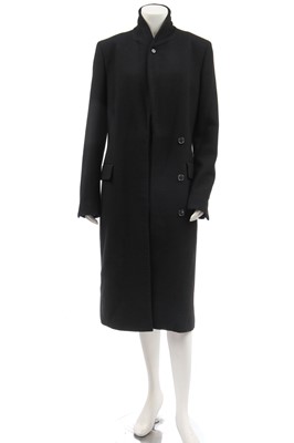 Lot 93 - A Martin Margiela black wool coat, Autumn-Winter 2007
