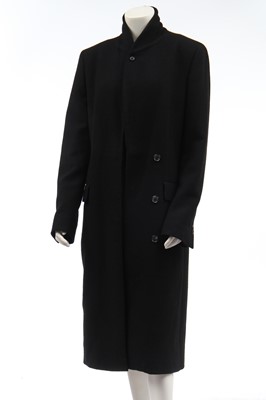 Lot 93 - A Martin Margiela black wool coat, Autumn-Winter 2007