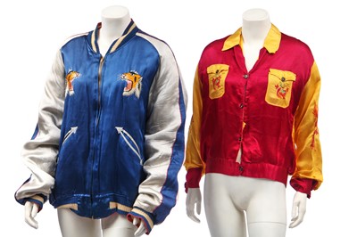 Lot 386 - Two men's Korean tour jackets, late 1940s-early 50s