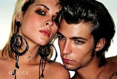Lot 475 - A pair of Tom Ford for Gucci beaded earrings, Autumn-Winter 2001-02