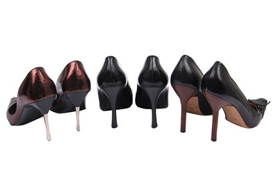 Lot 158 - Eight pairs of Tom Ford for Gucci shoes,