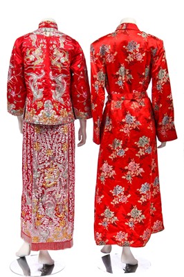 Lot 555 - A group of Chinese clothing dating from the1960s