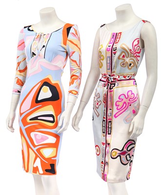 Lot 117 - Two Pucci printed dresses, circa 2000