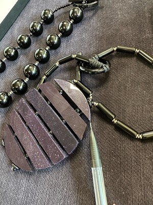 Lot 199 - Two Giorgio Armani statement necklaces, 2000s