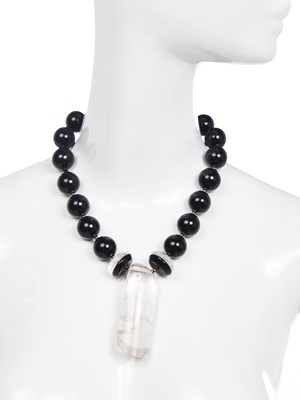 Lot 199 - Two Giorgio Armani statement necklaces, 2000s