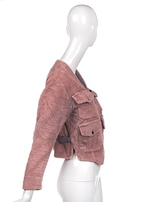 Lot 341 - A rare Westwood/McLaren towelling jacket, 'Seditionaries' circa 1976