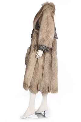 Lot 238 - A Bill Gibb fox fur coat, Autumn-Winter 1977,...