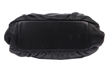 Lot 17 - A Chanel black lambskin leather handbag, 2006-08