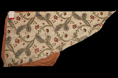 Lot 529 - A group of 18th-century floral silk brocades