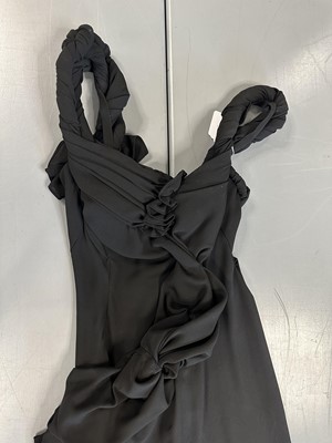 Lot 550 - A Yohji Yamamoto black crepe dress, Spring-Summer 1998