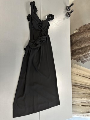 Lot 550 - A Yohji Yamamoto black crepe dress, Spring-Summer 1998