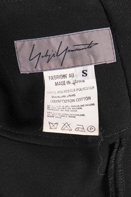 Lot 550 - A Yohji Yamamoto black crepe dress, Spring-Summer 1998