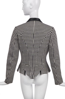 Lot 552 - A Yohji Yamamoto, houndstooth wool jacket, Autumn/Winter 2003/04