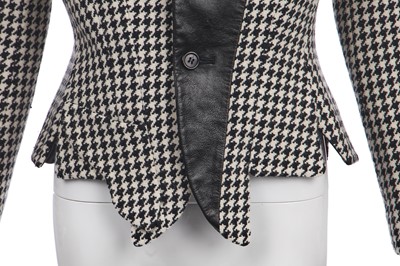 Lot 552 - A Yohji Yamamoto, houndstooth wool jacket, Autumn/Winter 2003/04