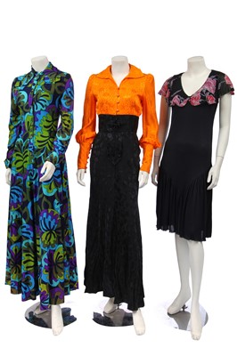 Lot 309 - A group of evening and dinnerwear, 1970s