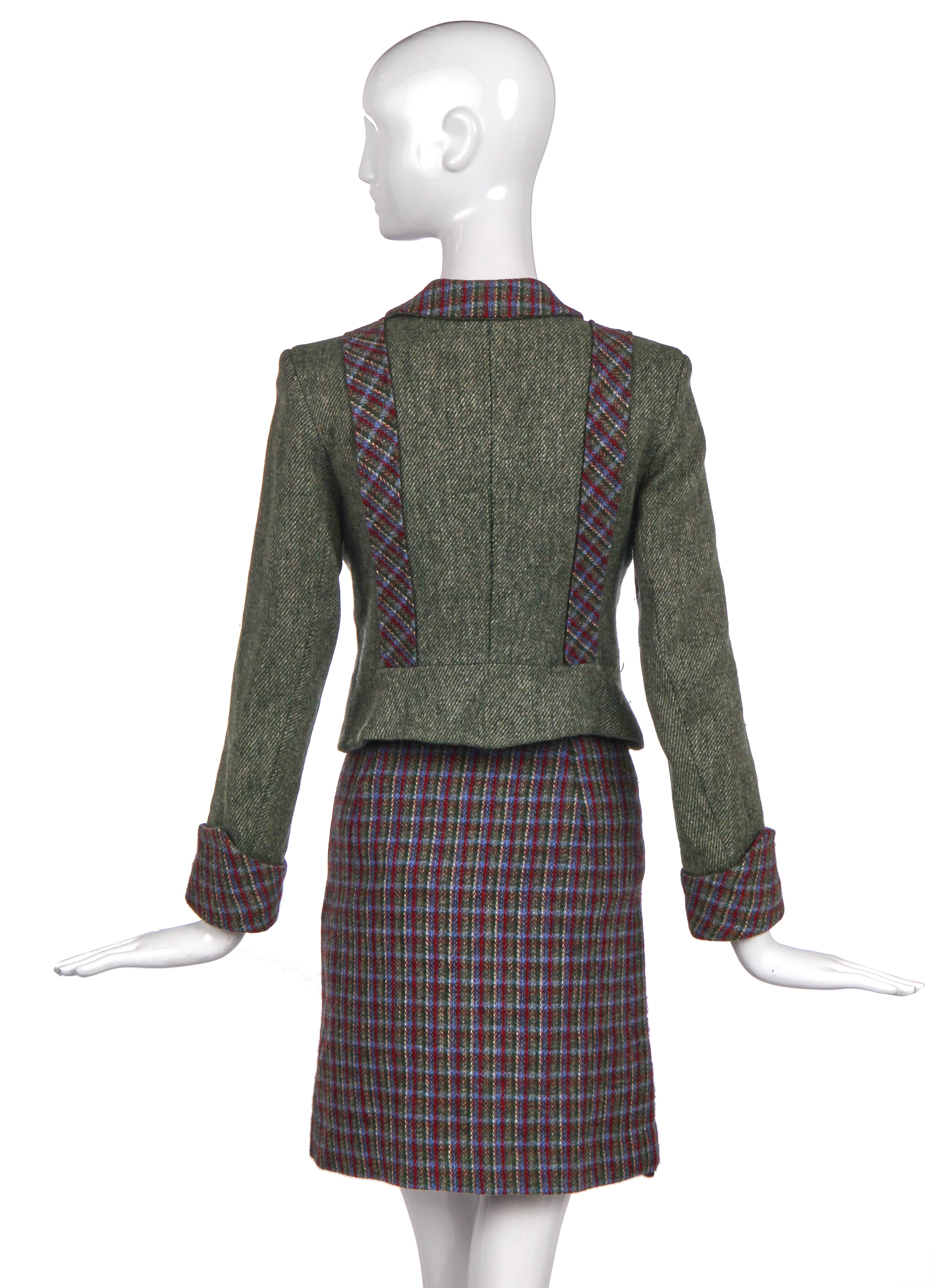 Lot 362 - A Vivienne Westwood tweed suit, 'Time