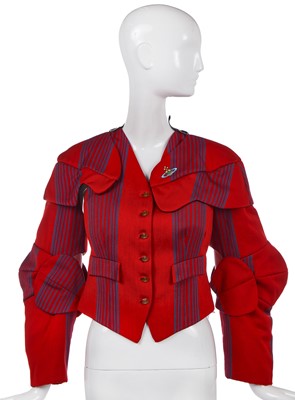 Lot 364 - A Vivienne Westwood armour waistcoat/jacket, 'Time Machine' collection, Autumn-Winter 1988-89