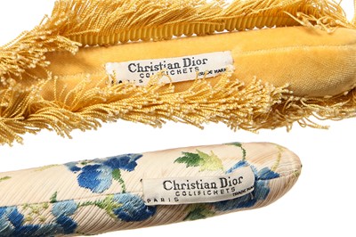 Lot 377 - Seven Christian Dior clothes hangers, 1950s